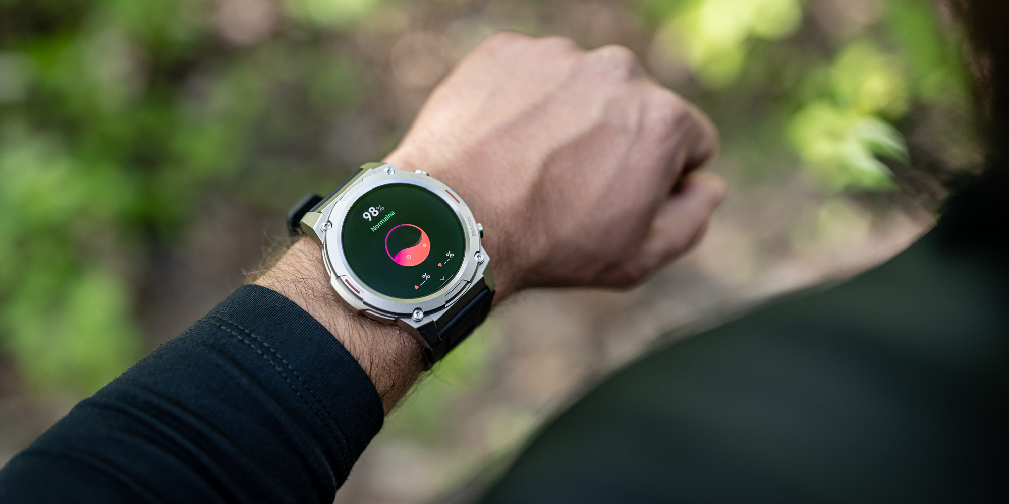 Smartwatch Zeblaze Vibe 7 - czarny - Precyzyjne pomiary